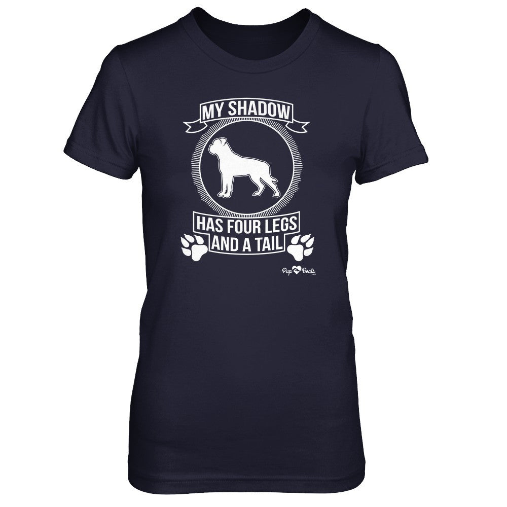 English Mastiff - My Shadow Fitted Short Sleeve Tee