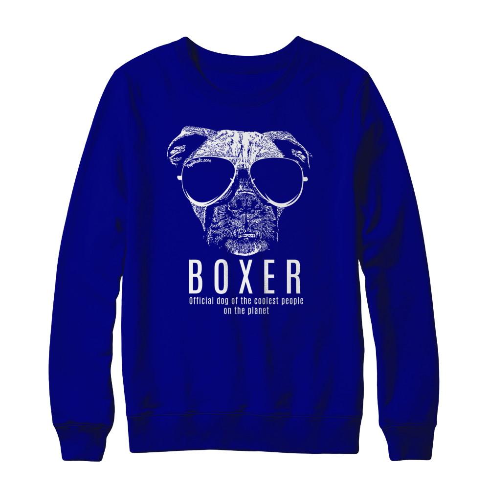 Official Dog Of The Coolest Boxer Sweatshirt