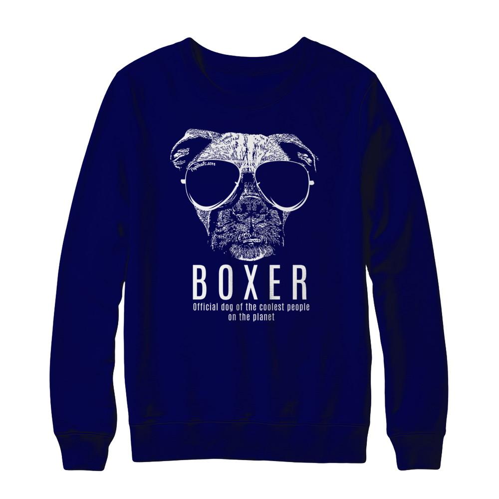 Official Dog Of The Coolest Boxer Sweatshirt