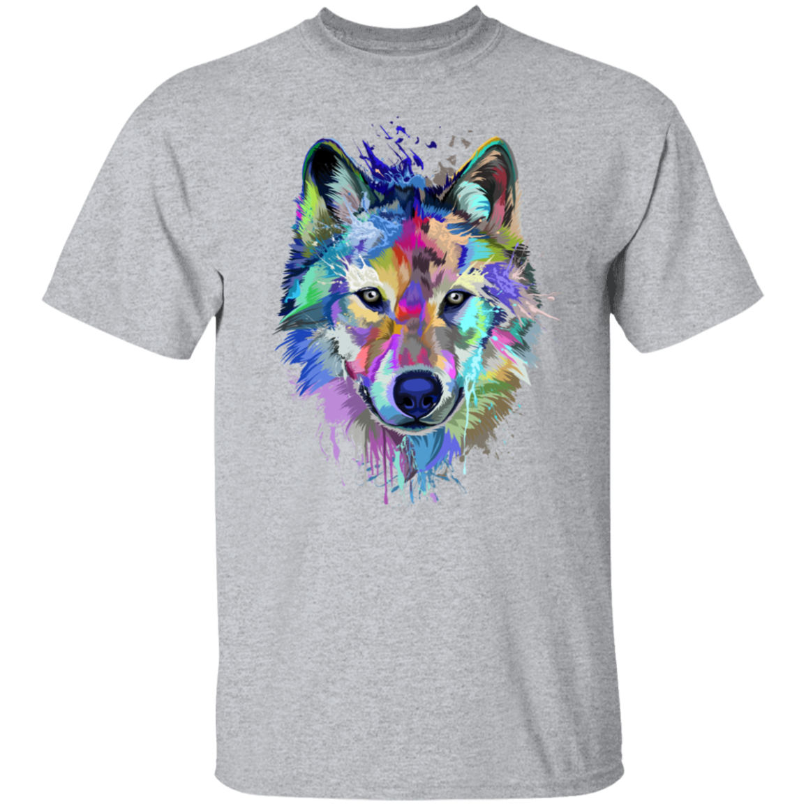 Wolf Splash B T-Shirt