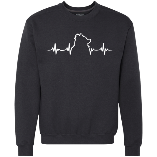 Pomeranian Heartbeat Sweatshirt