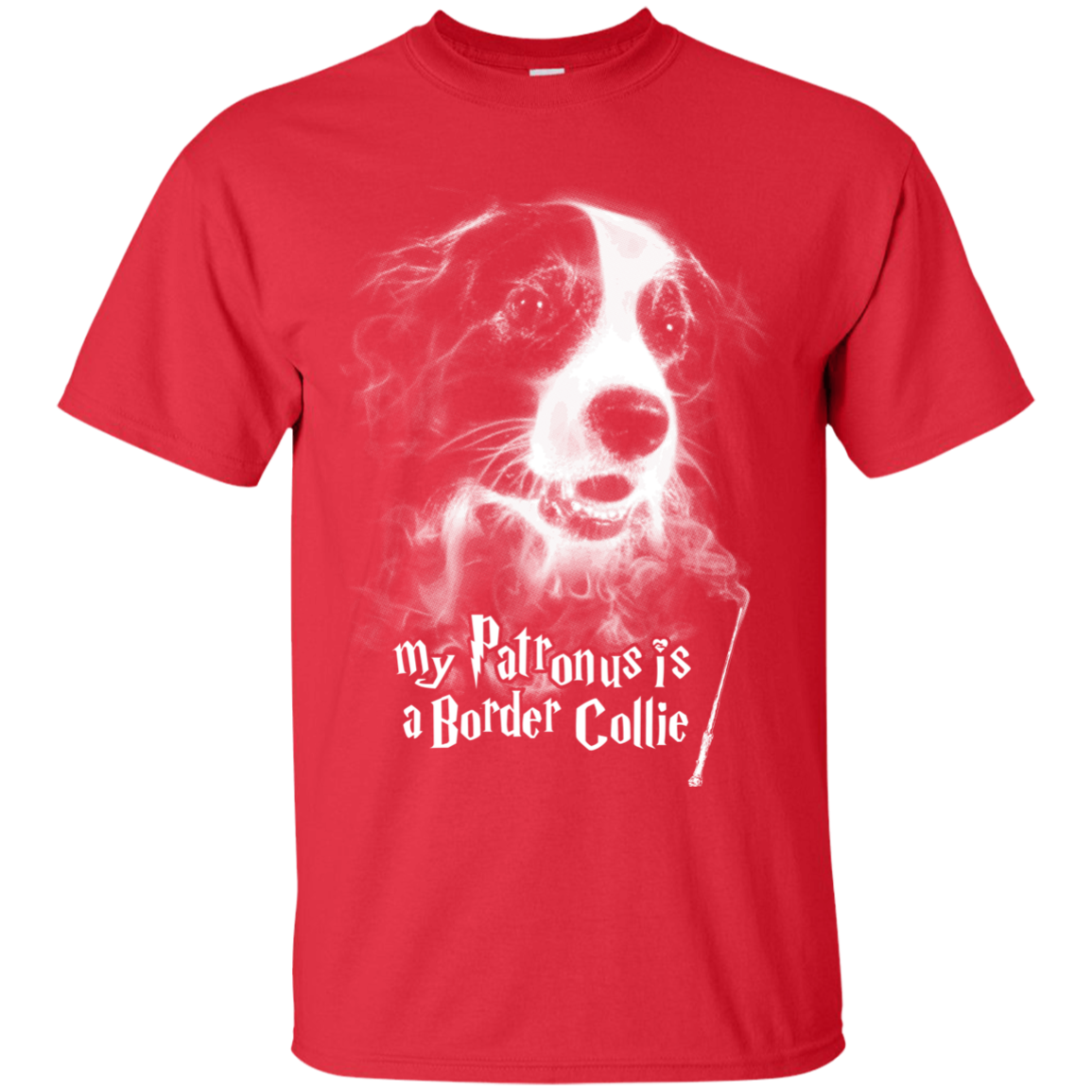 My Patronus is a Border Collie Unisex T-Shirt