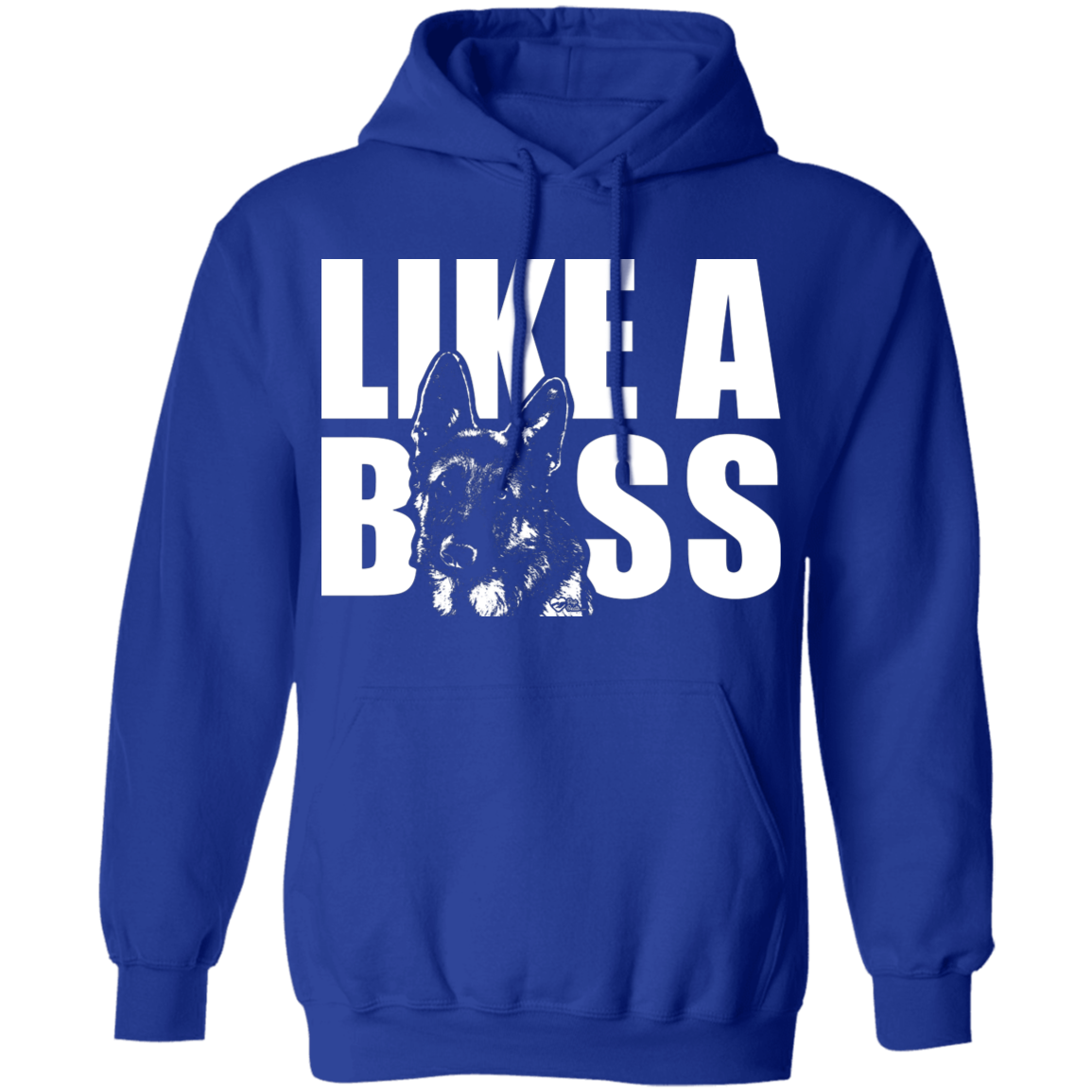 Like a boss GSD Hoodie