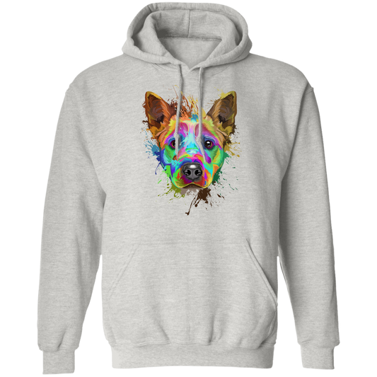 Cattle dog Splash Pullover Hoodie