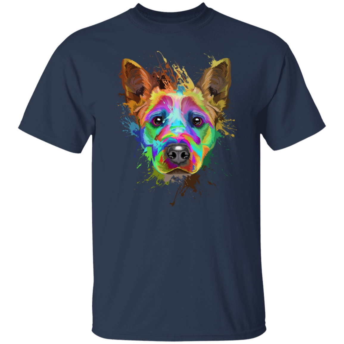 Cattle dog Splash T-Shirt