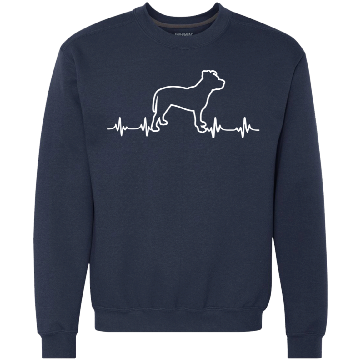 Pit Bull Heartbeat Sweatshirt