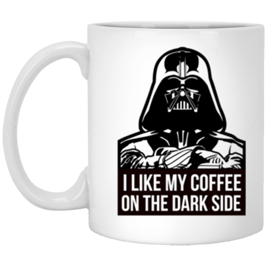 Darkside 11 oz. White Mug