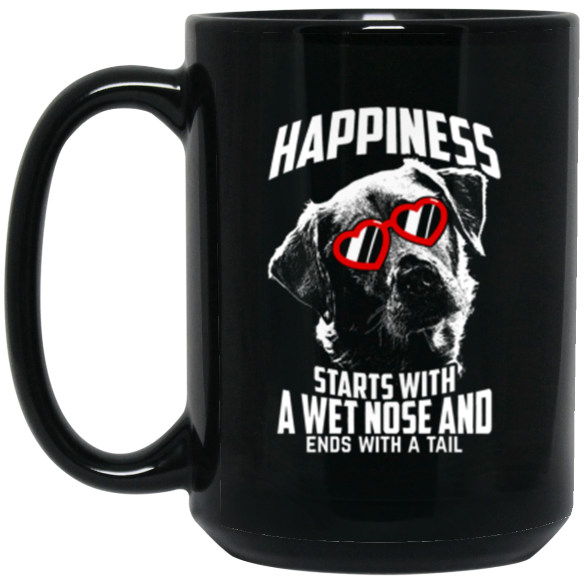 Labrador Happiness Starts With a Wet Nose