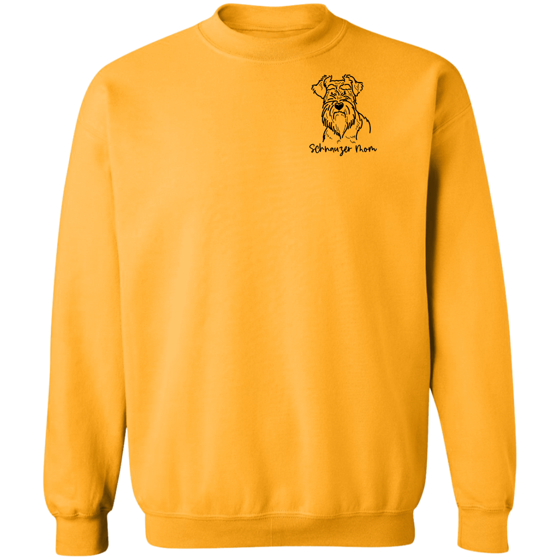 Schnauzer Mom Pullover Sweatshirt