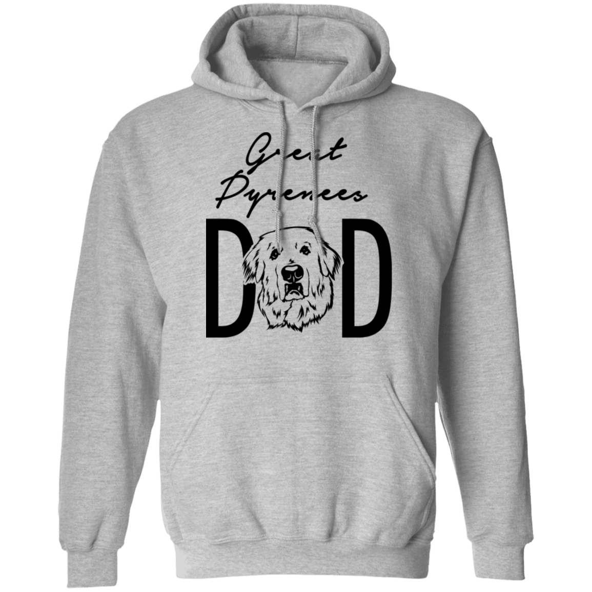 Great Pyrenees Dad Hoodie