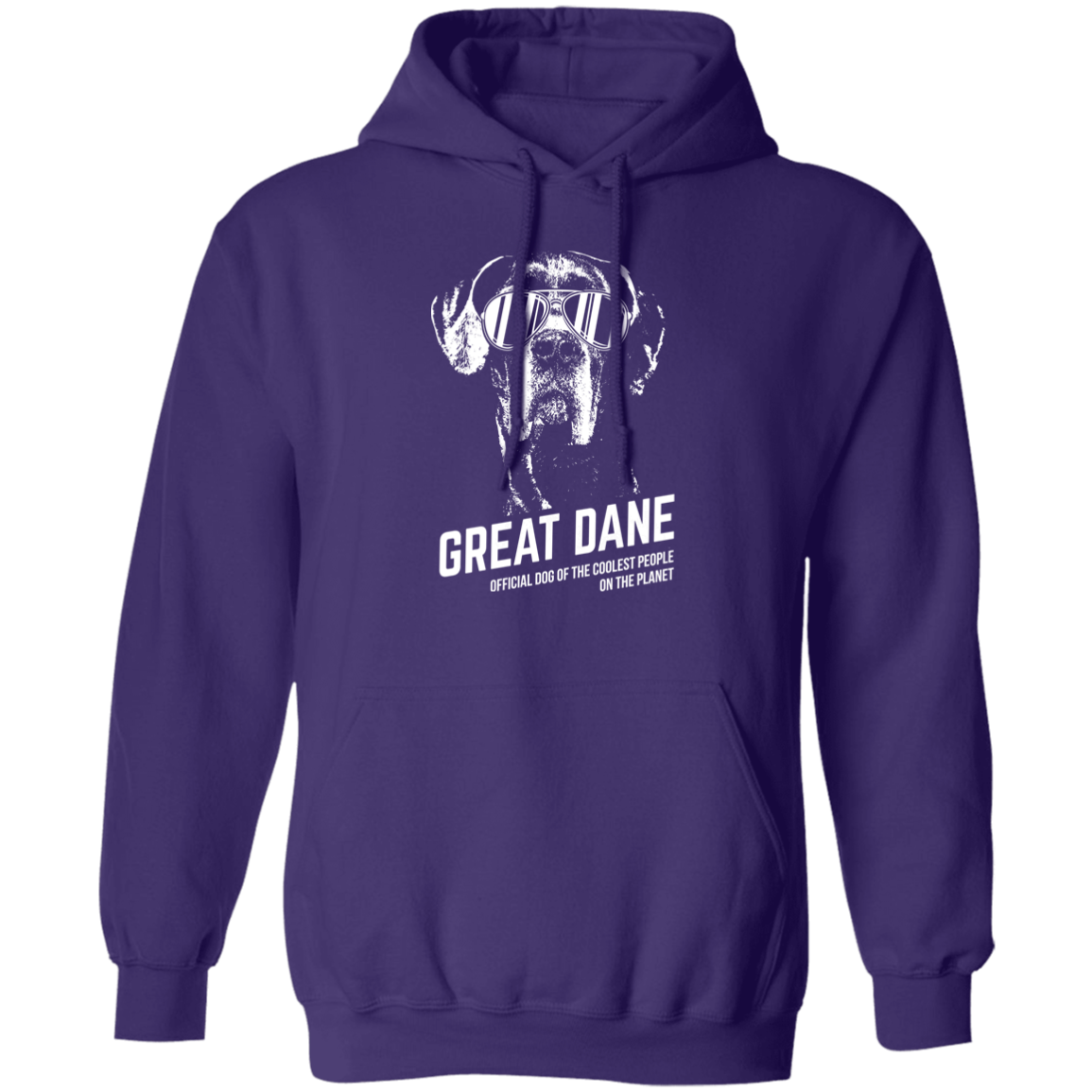 Great Dane Coolest Dog Pullover Hoodie