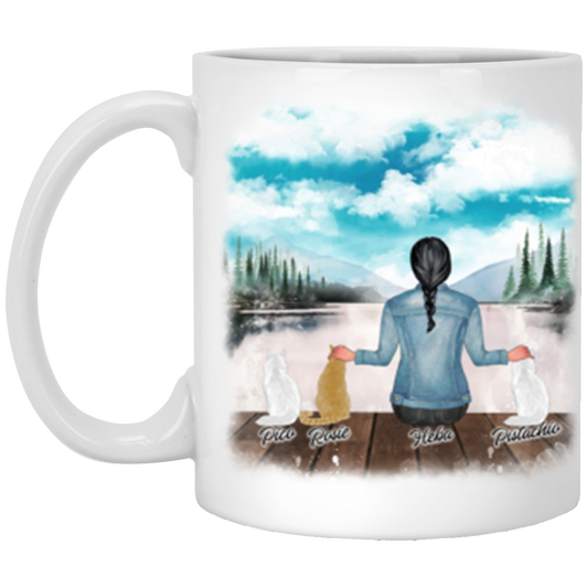 Leslie Montanez 11 oz. White Mug