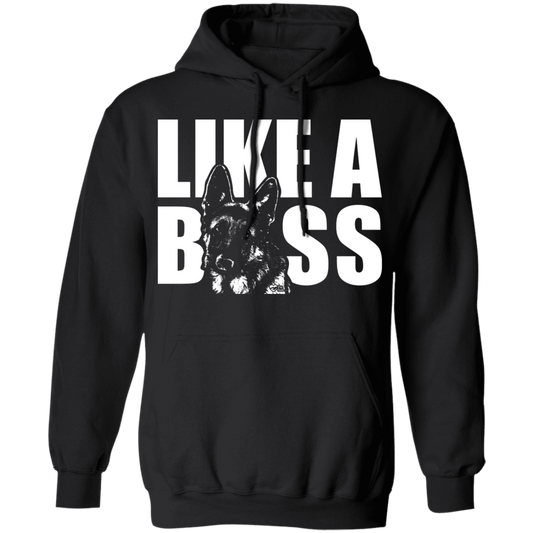German Shepherd Like a Boss Hoodie