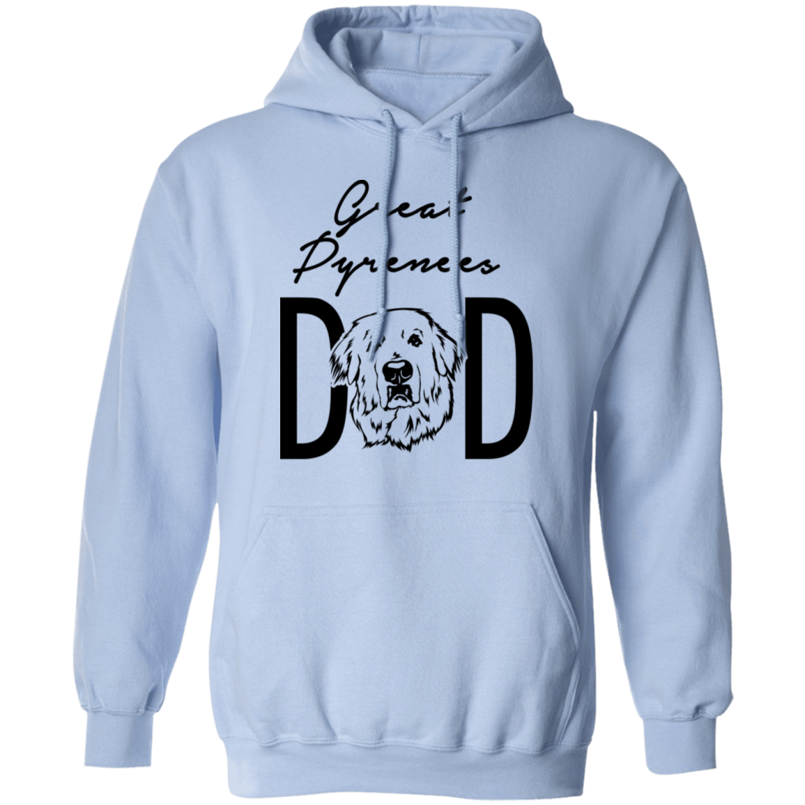 Great Pyrenees Dad Hoodie