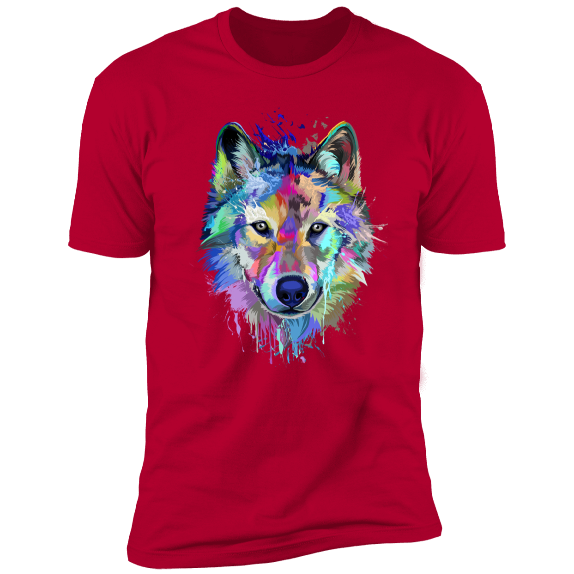 Wolf Splash Short Sleeve Tee