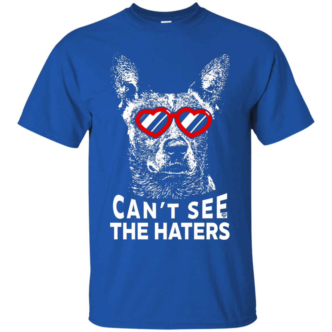 Cattle Dog can't see the haters T-Shirt