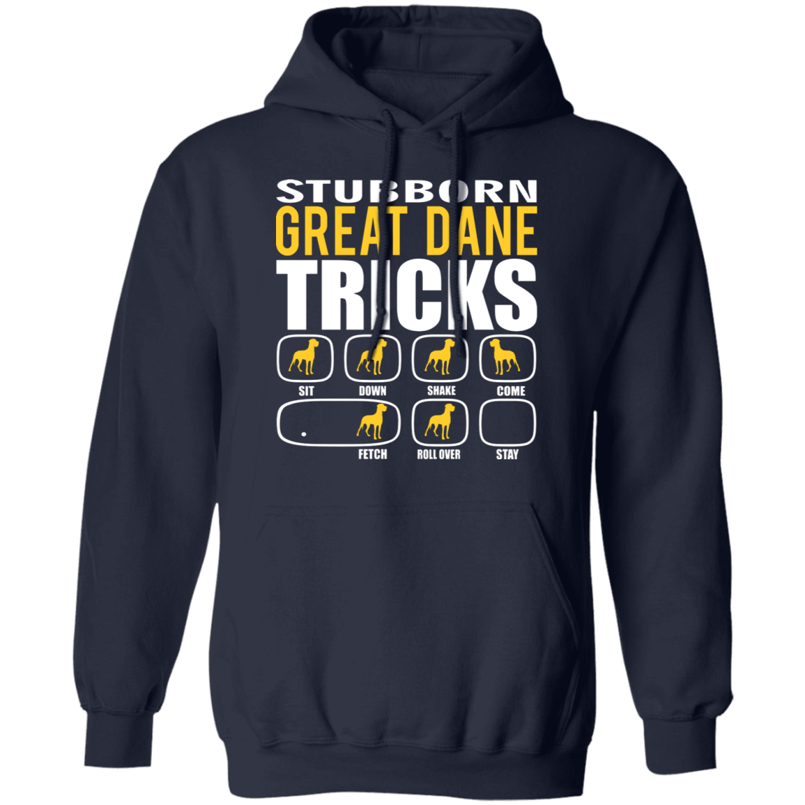 Great Dane Tricks Hoodie