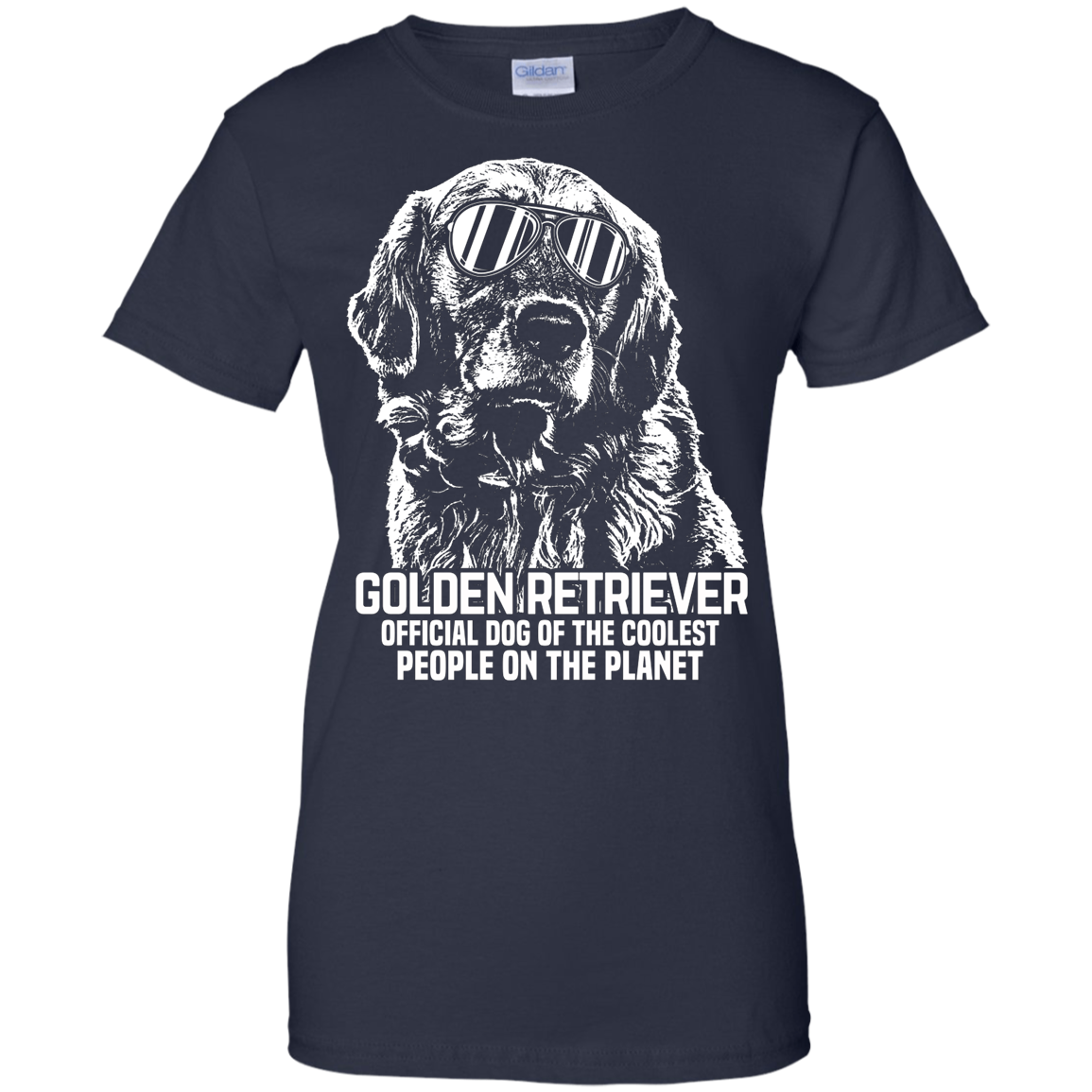 Official Dog Of The Coolest People Ladies' T-Shirt