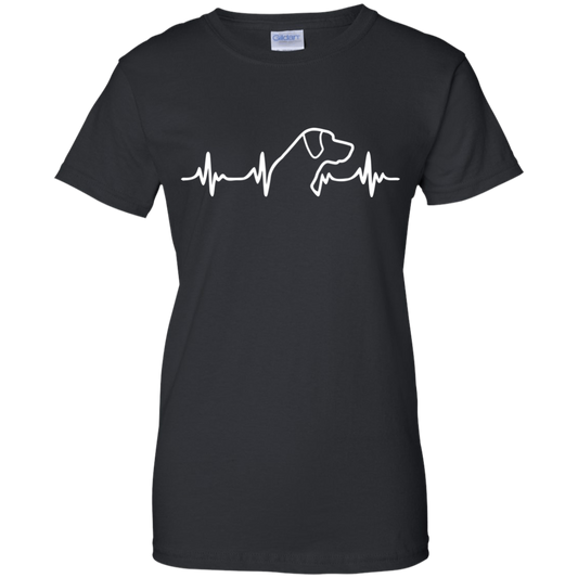 Labrador Retriever Heartbeat Ladies' T-Shirt