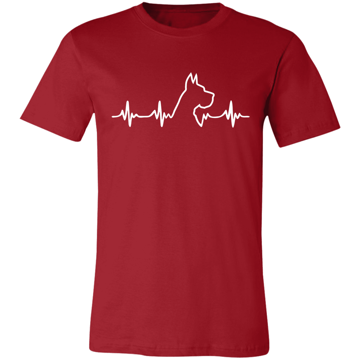 Great Dane Heartbeat T-Shirt