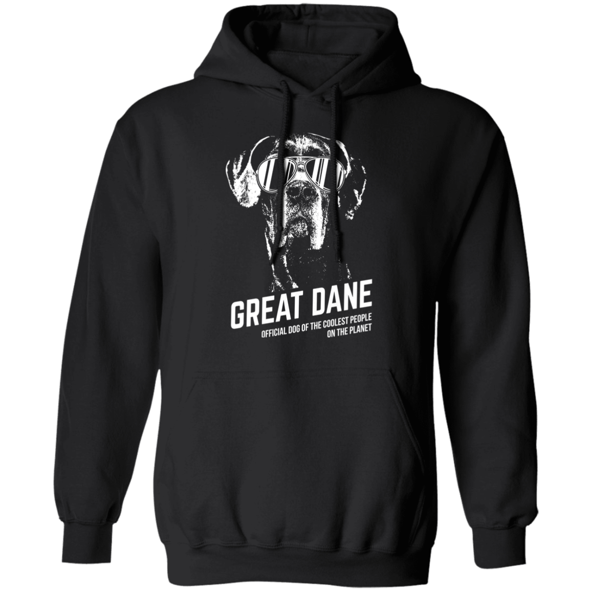 Gread Dane Coolest Great Dane Lovers  Pullover Hoodie