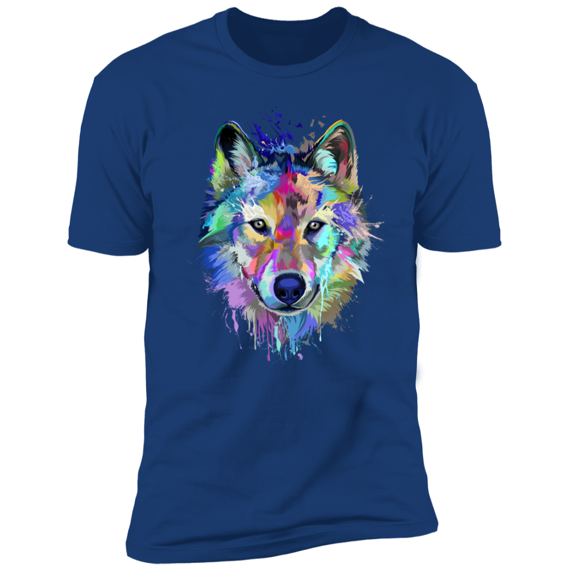 Wolf Splash Short Sleeve Tee