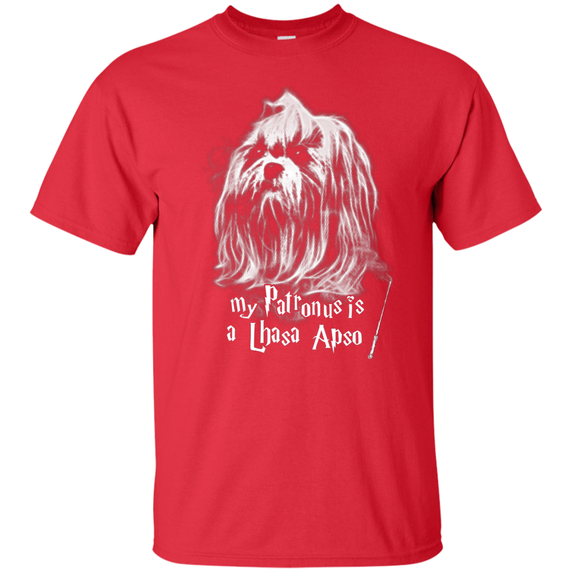Lhasa Apso Patronus Unisex T-Shirt