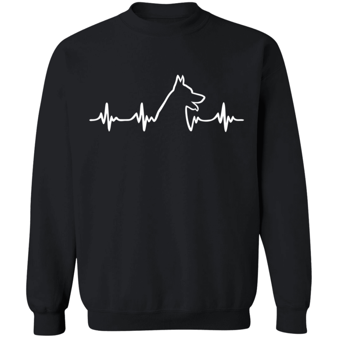 German Shepherd Heartbeat Sweatshirt