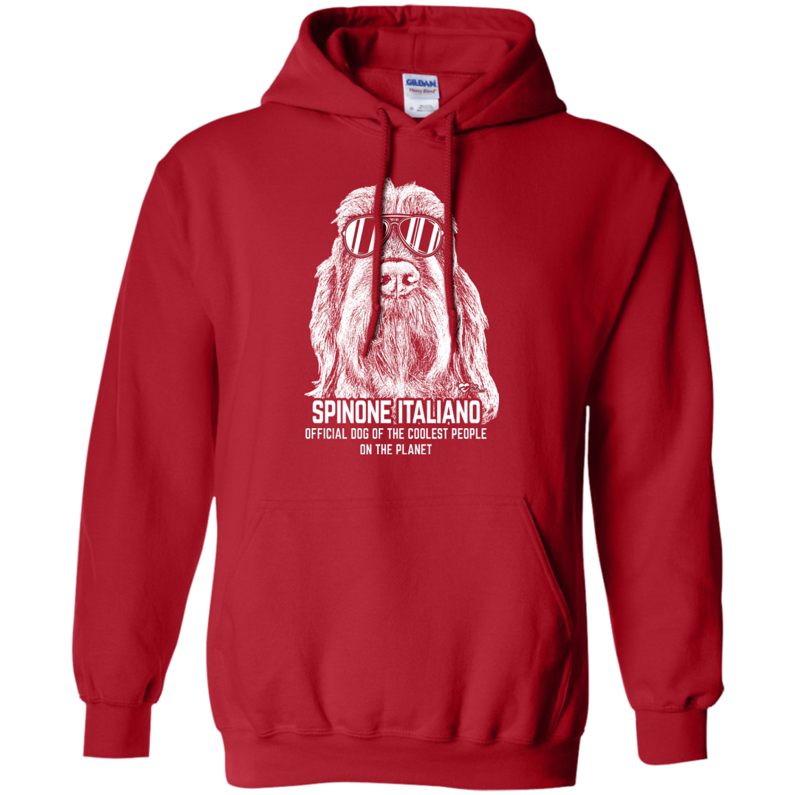 Official Dog Of The Coolest Spinone Italiano Hoodie
