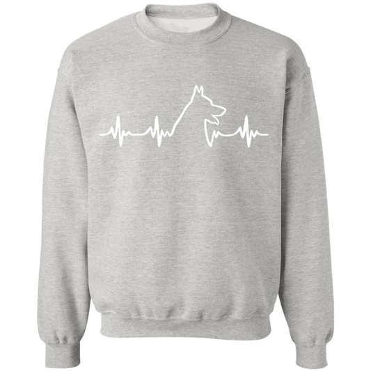 German Shepherd Heartbeat Sweatshirt