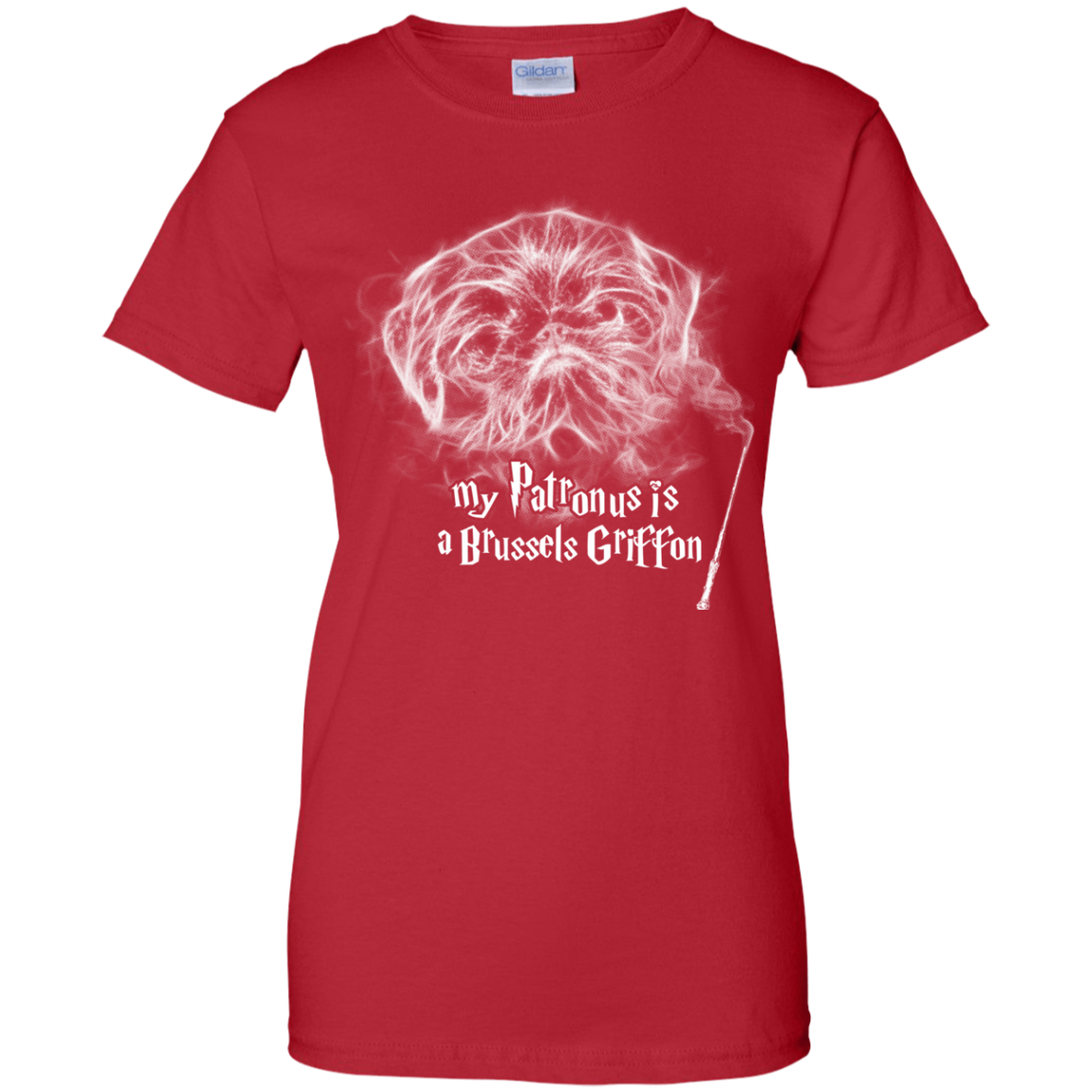 Brussels Griffon Patronus Ladies' T-Shirt
