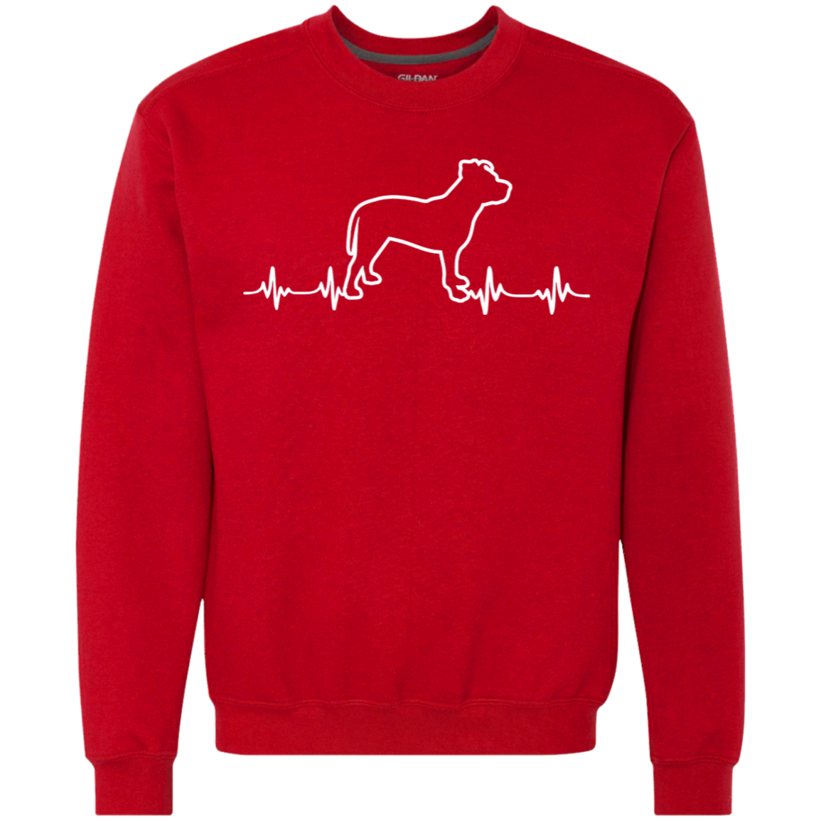 Pit Bull Heartbeat Sweatshirt