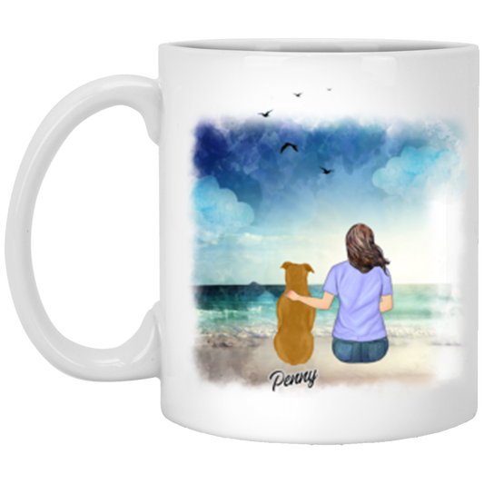 Emily Bouldin 11 oz. White Mug