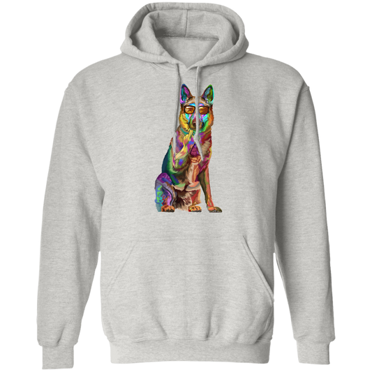 German Shepherd Middle Finger Pullover Hoodie