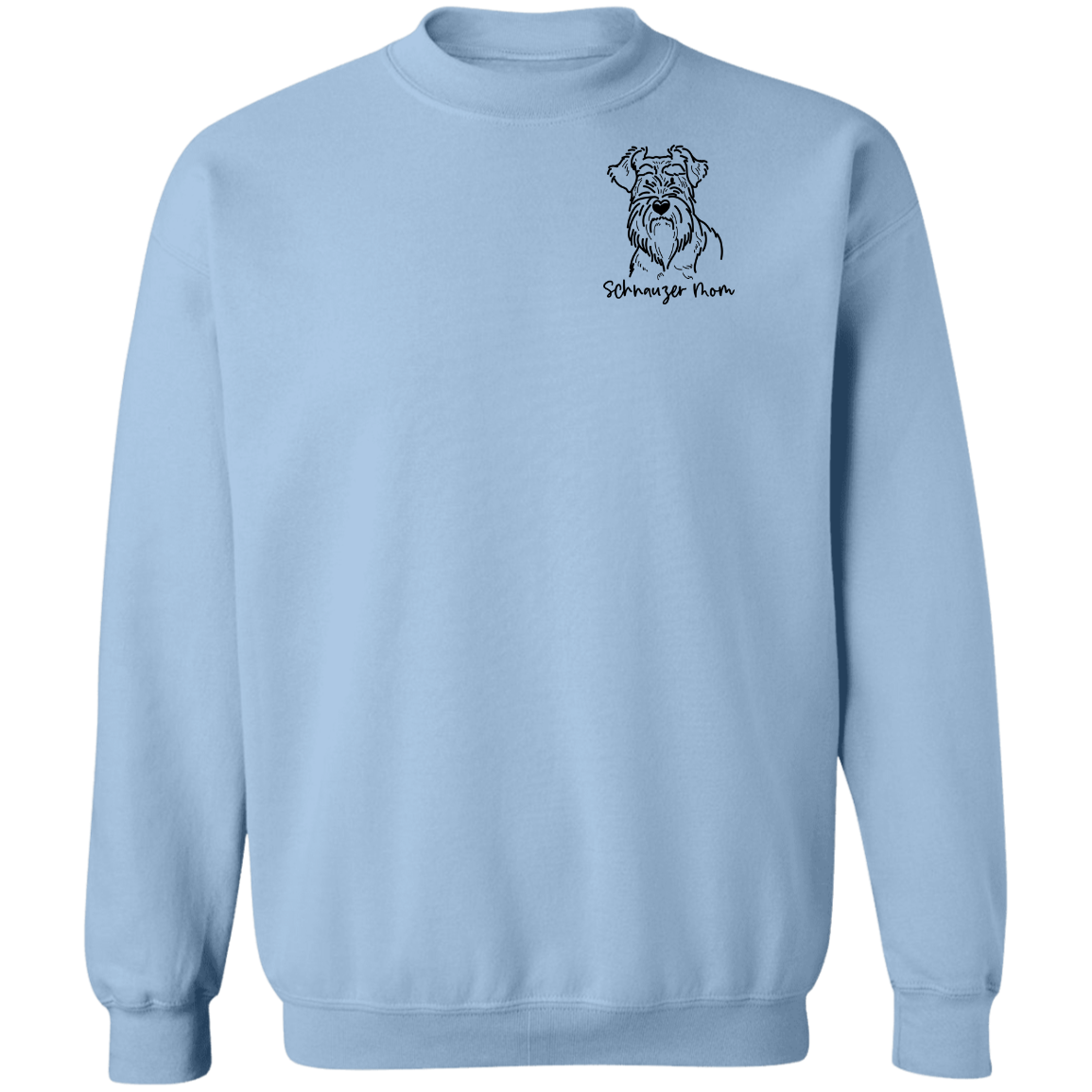 Schnauzer Mom Pullover Sweatshirt