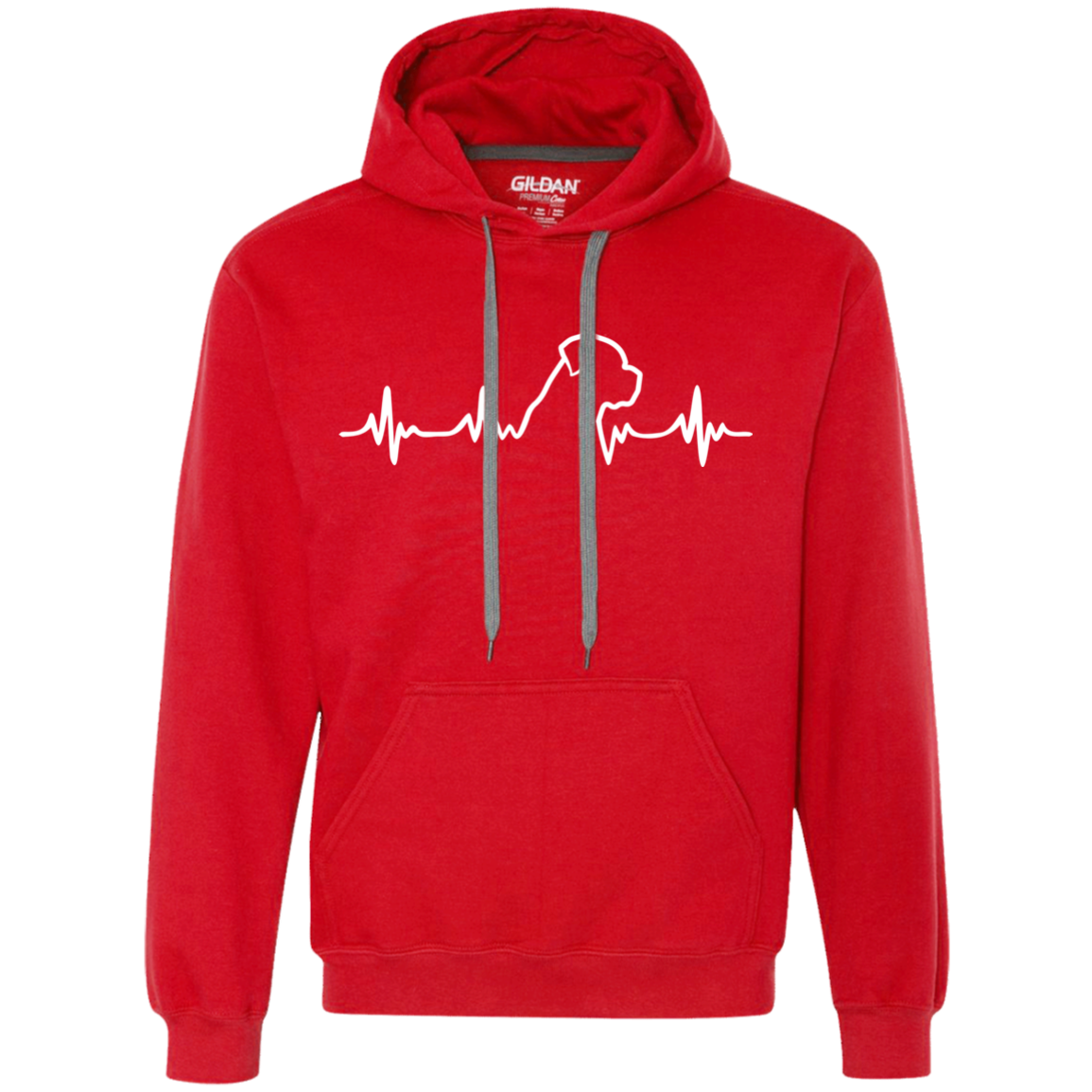 Rottweiler Heartbeat Unisex Hoodie