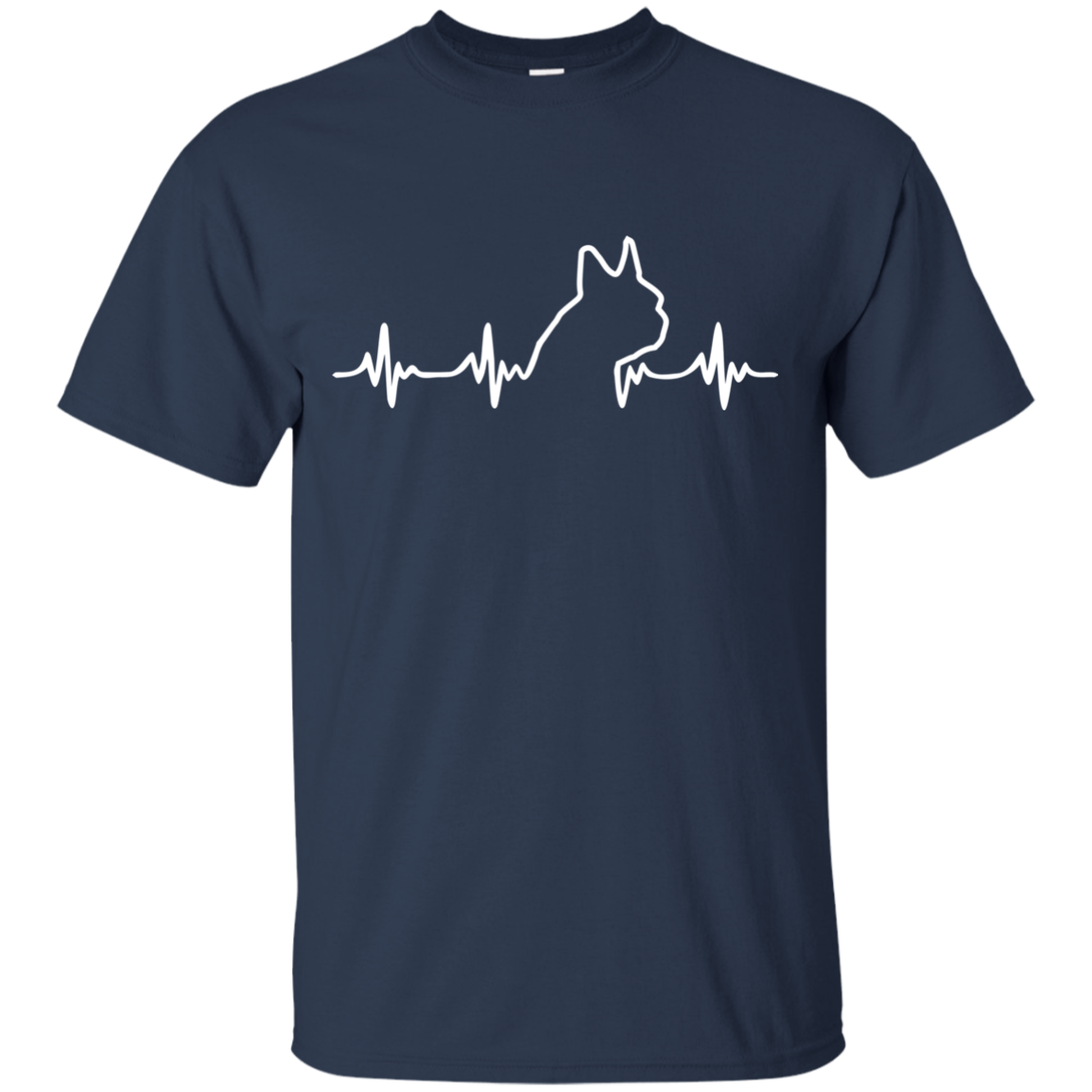 French Bulldog Heartbeat T-Shirt