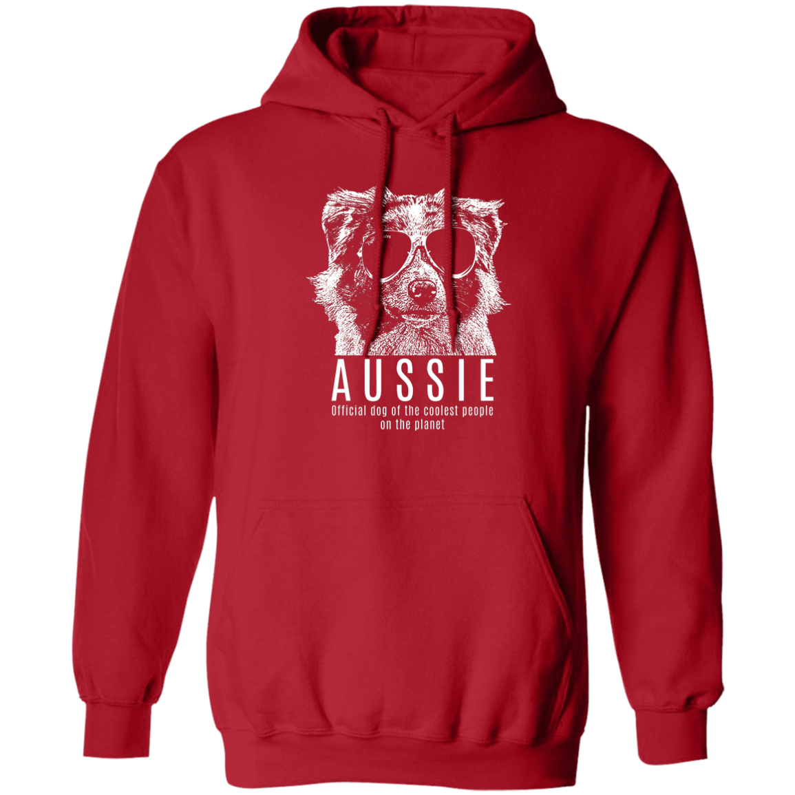 Aussie Official Dog Of the Coolest Hoodie