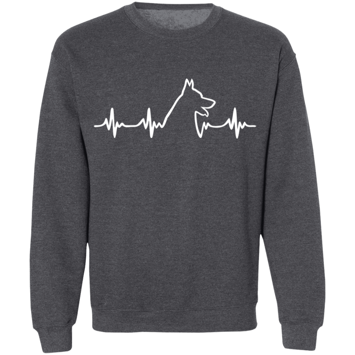 German Shepherd Heartbeat Sweatshirt