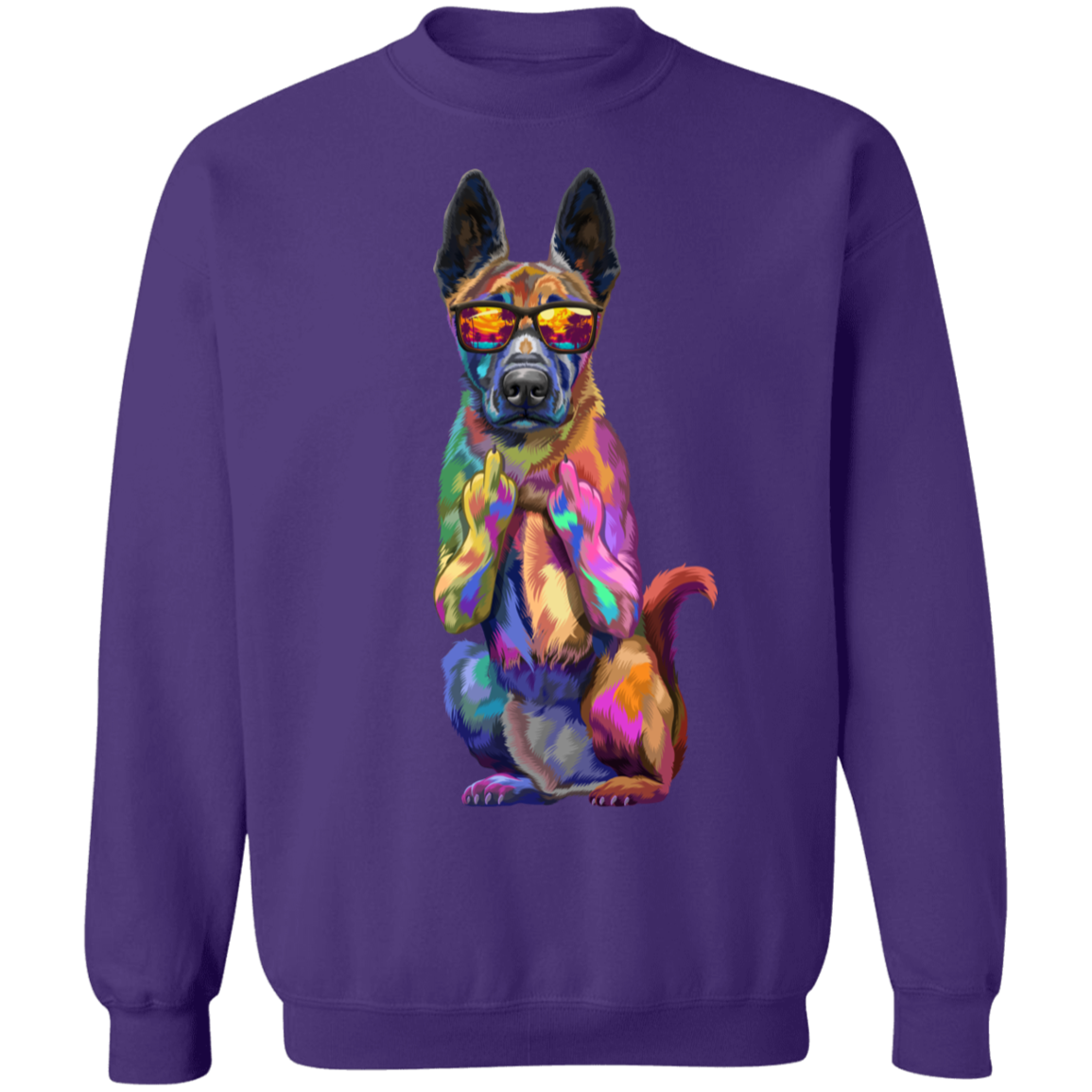 Belgian Mlinois Middle Finger Sweatshirt
