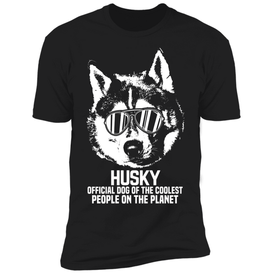 Official dog of the coolest husky T-Shirt