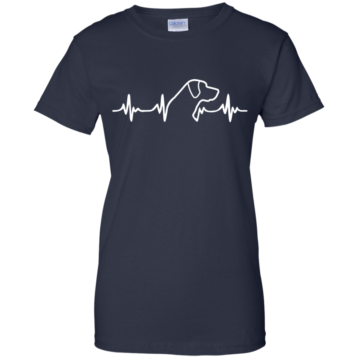 Labrador Retriever Heartbeat Ladies' T-Shirt