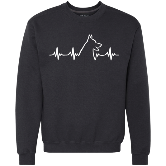Malinois Heartbeat Sweatshirt