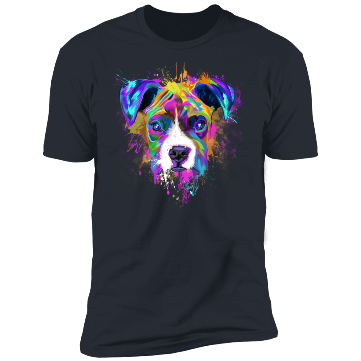 Boxer Dog Splash Art CustomCat