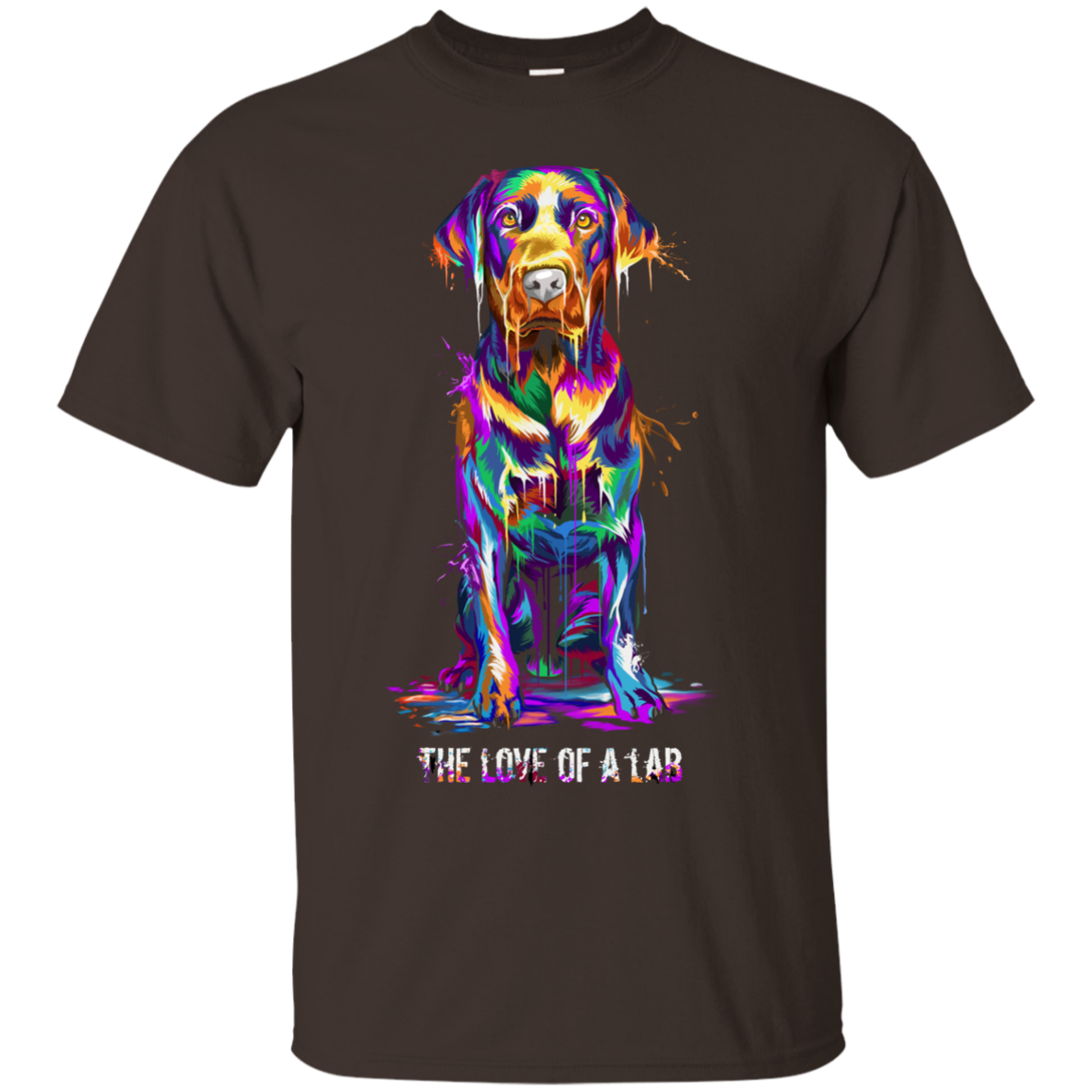 Labrador Retriever Spash Art Unisex T-Shirt