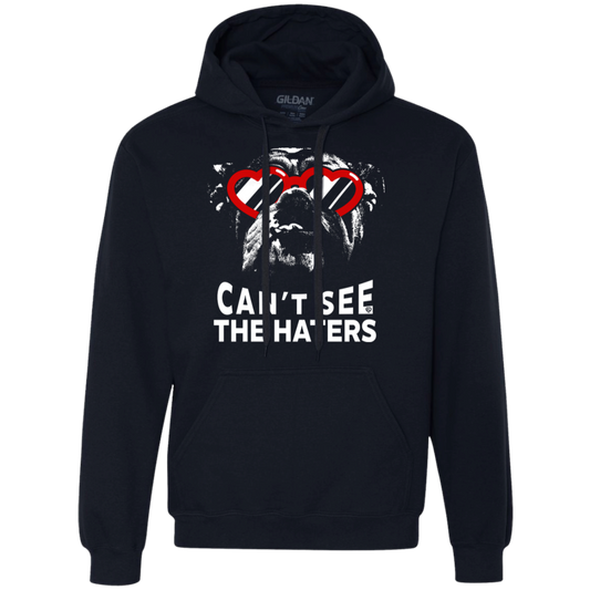 English Bulldog Can't See The Haters Hoodie