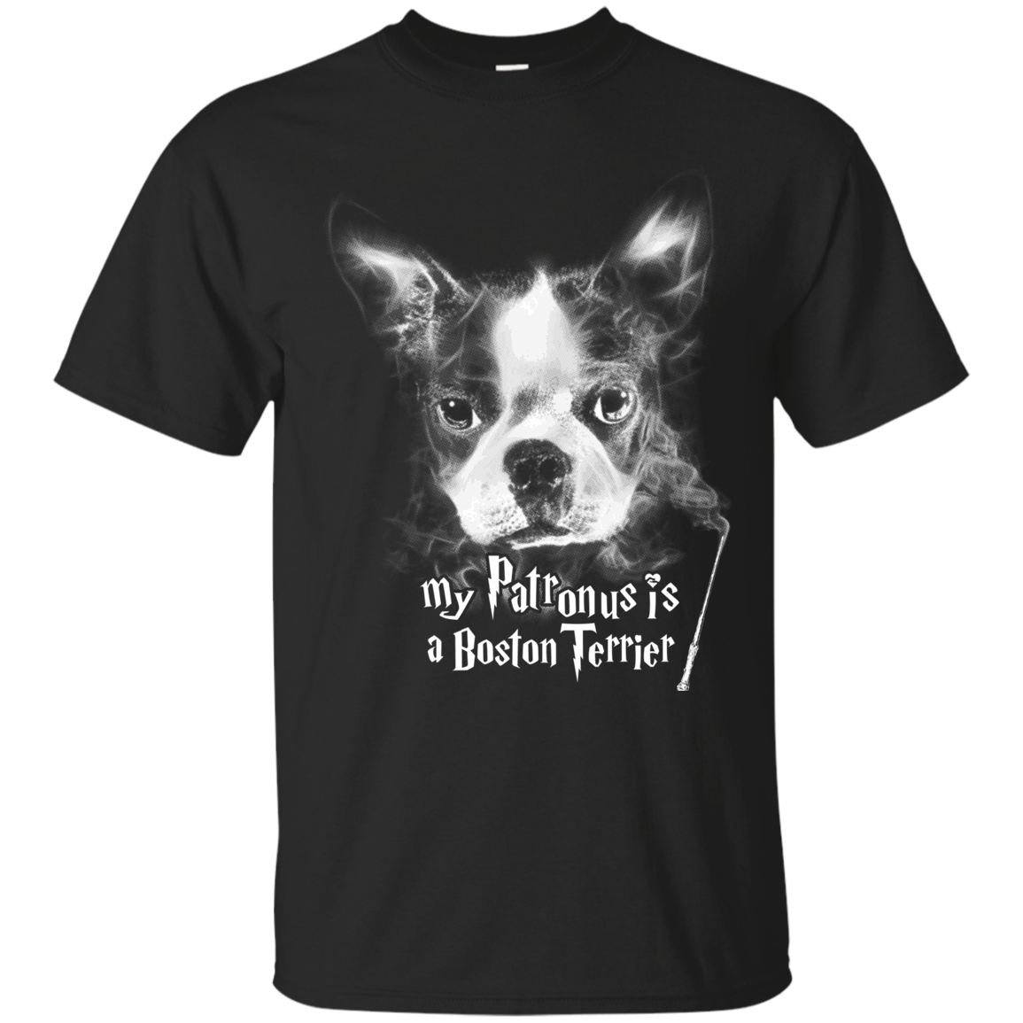 Boston Terrier Patronus Unisex T-Shirt