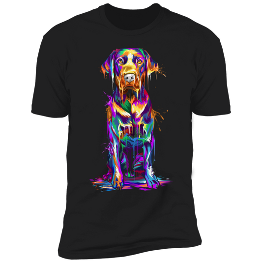 Labrador Splash Art T-Shirt