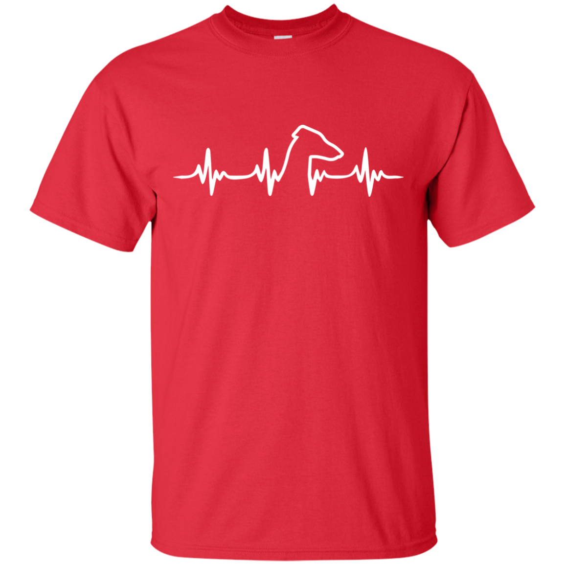 Greyhound Heartbeat Unisex T-Shirt