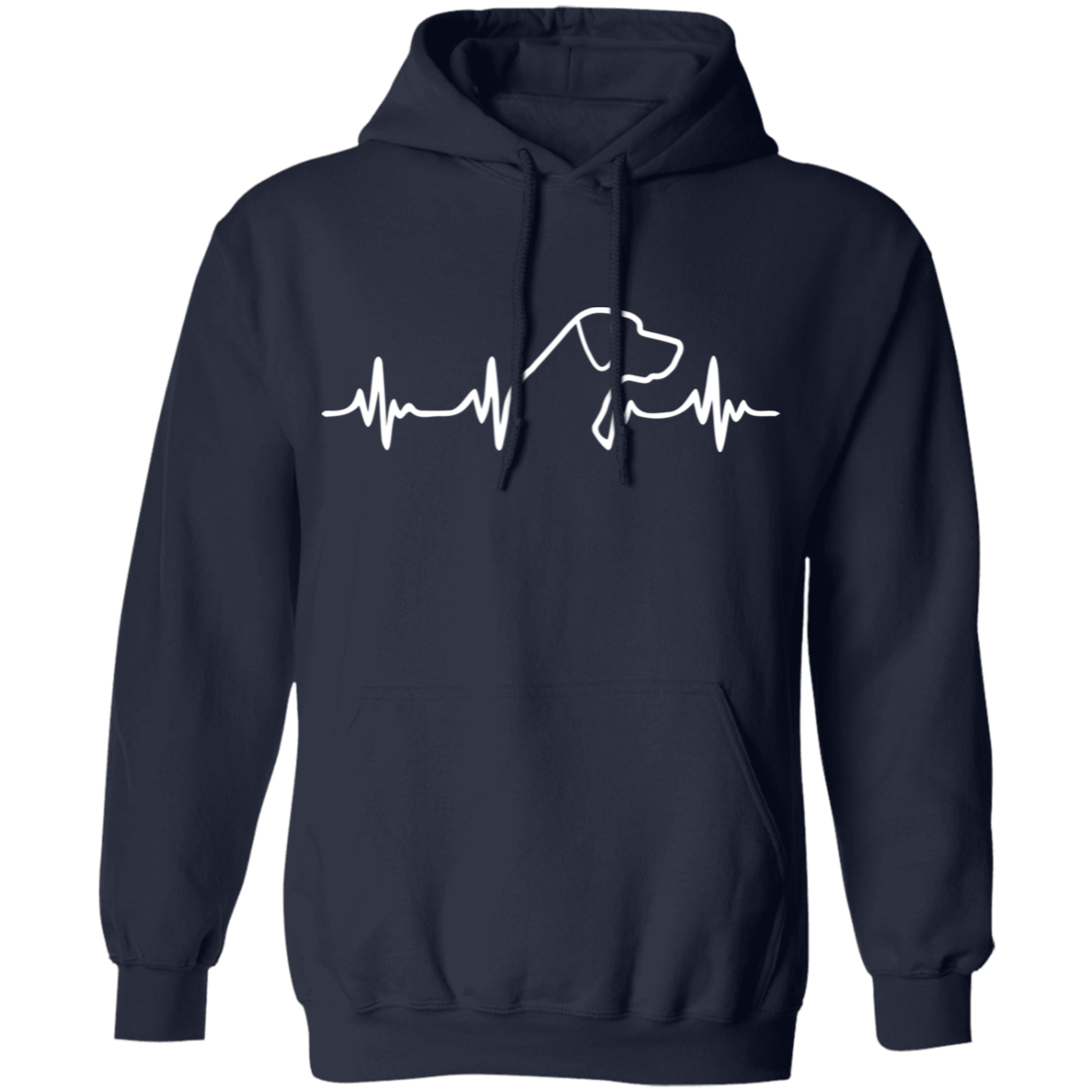 Labrador Retriever Heartbeat Hoodie